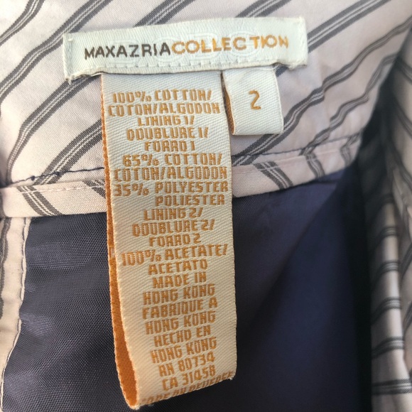 Max Azria Collection A-Line Sailor Skirt Size 2 - Picture 6 of 6